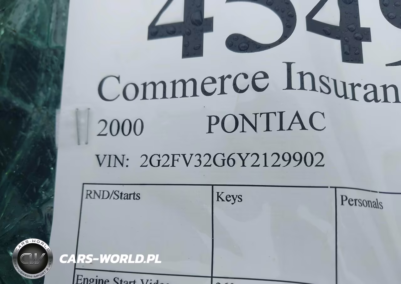 2000 Pontiac Firebird Trans Am VIN:2G2FV32G6Y2129902 - 9