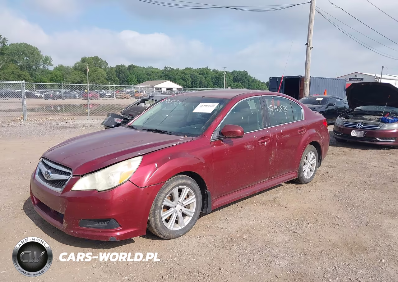 2011 Subaru Legacy 2.5I Premium VIN:4S3BMCC63B3228638 - 2