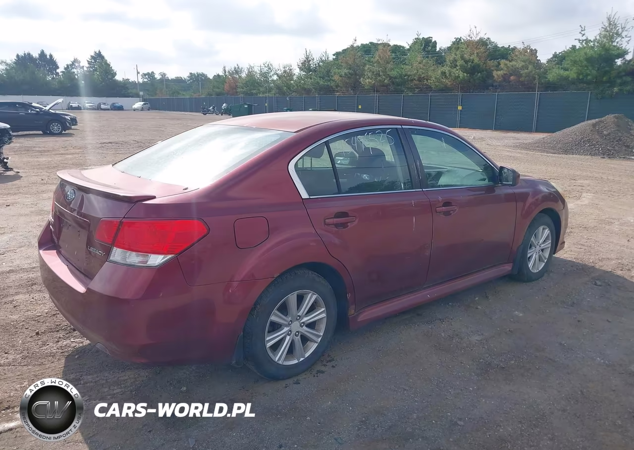 2011 Subaru Legacy 2.5I Premium VIN:4S3BMCC63B3228638 - 4