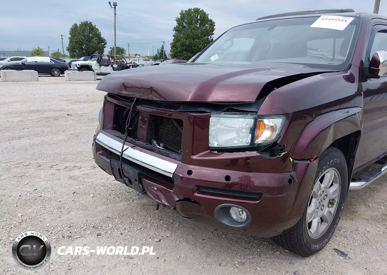 2007 Honda Ridgeline Rtl VIN:2HJYK16527H502564 - 6