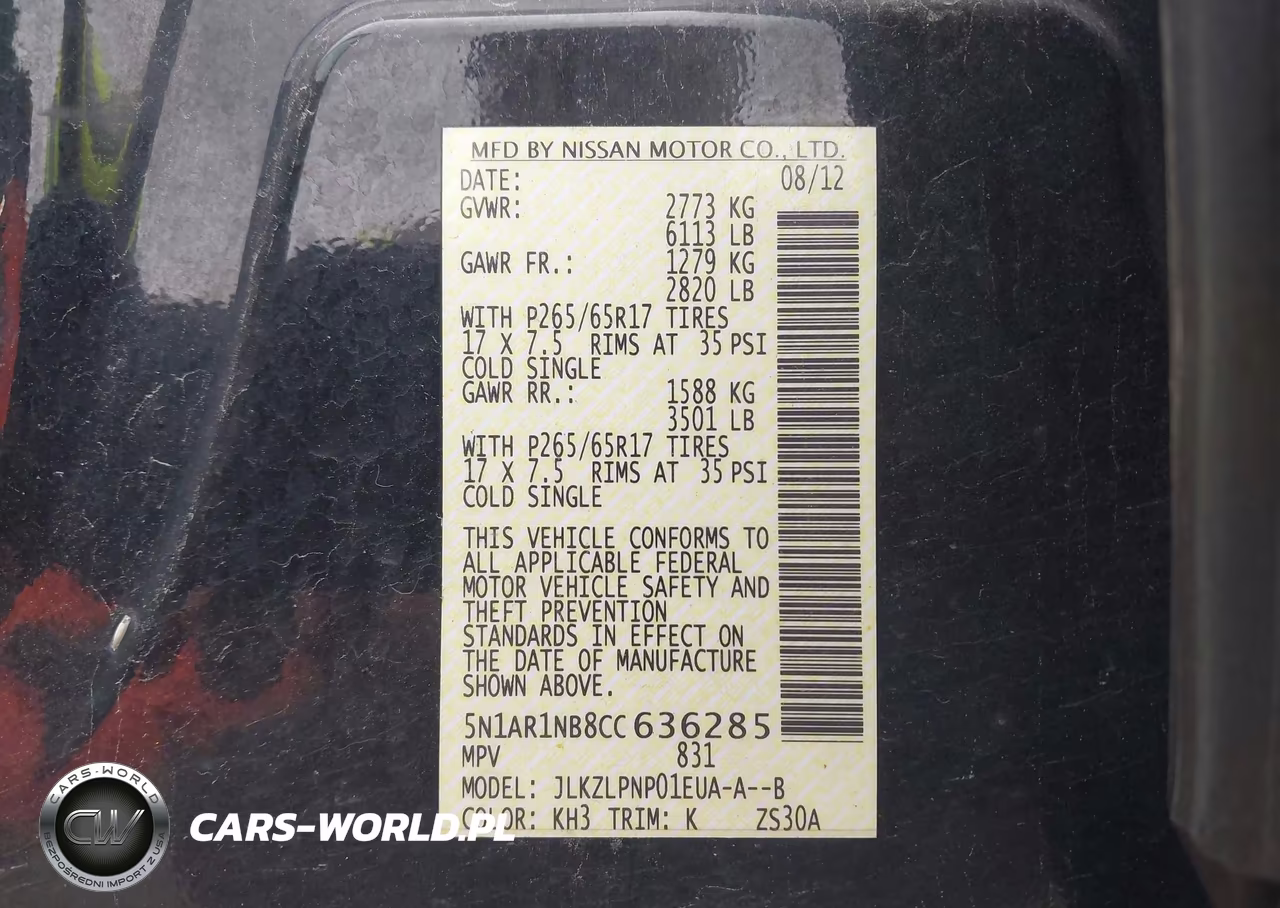 2012 Nissan Pathfinder Silver VIN:5N1AR1NB8CC636285 - 9