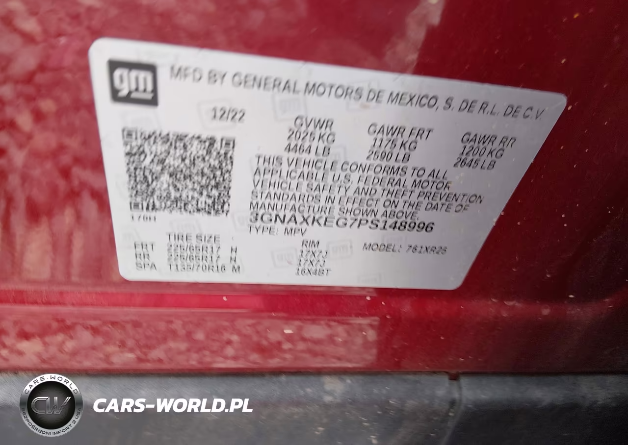 2023 Chevrolet Equinox Fwd Lt VIN:3GNAXKEG7PS148996 - 9