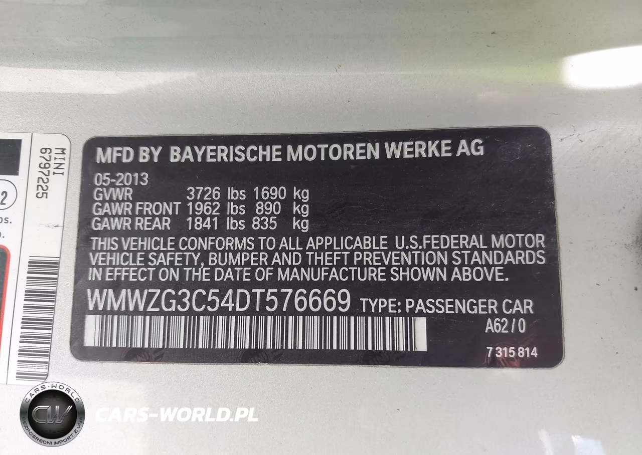 2013 Mini Clubman Cooper S VIN:WMWZG3C54DT576669 - 9