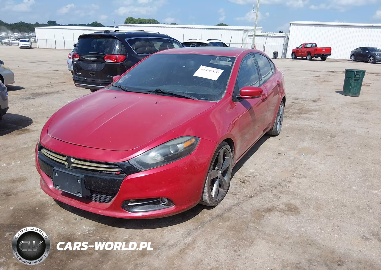 2015 Dodge Dart Gt VIN:1C3CDFEB5FD212736 - 2