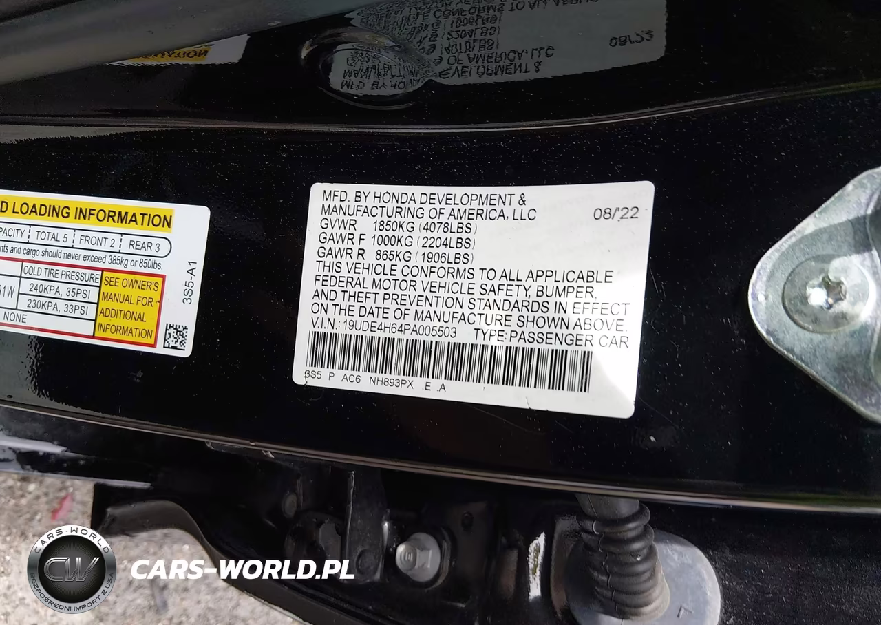 2023 ACURA INTEGRA A-SPEC TECHNOLOGY VIN:19UDE4H64PA005503 - 9