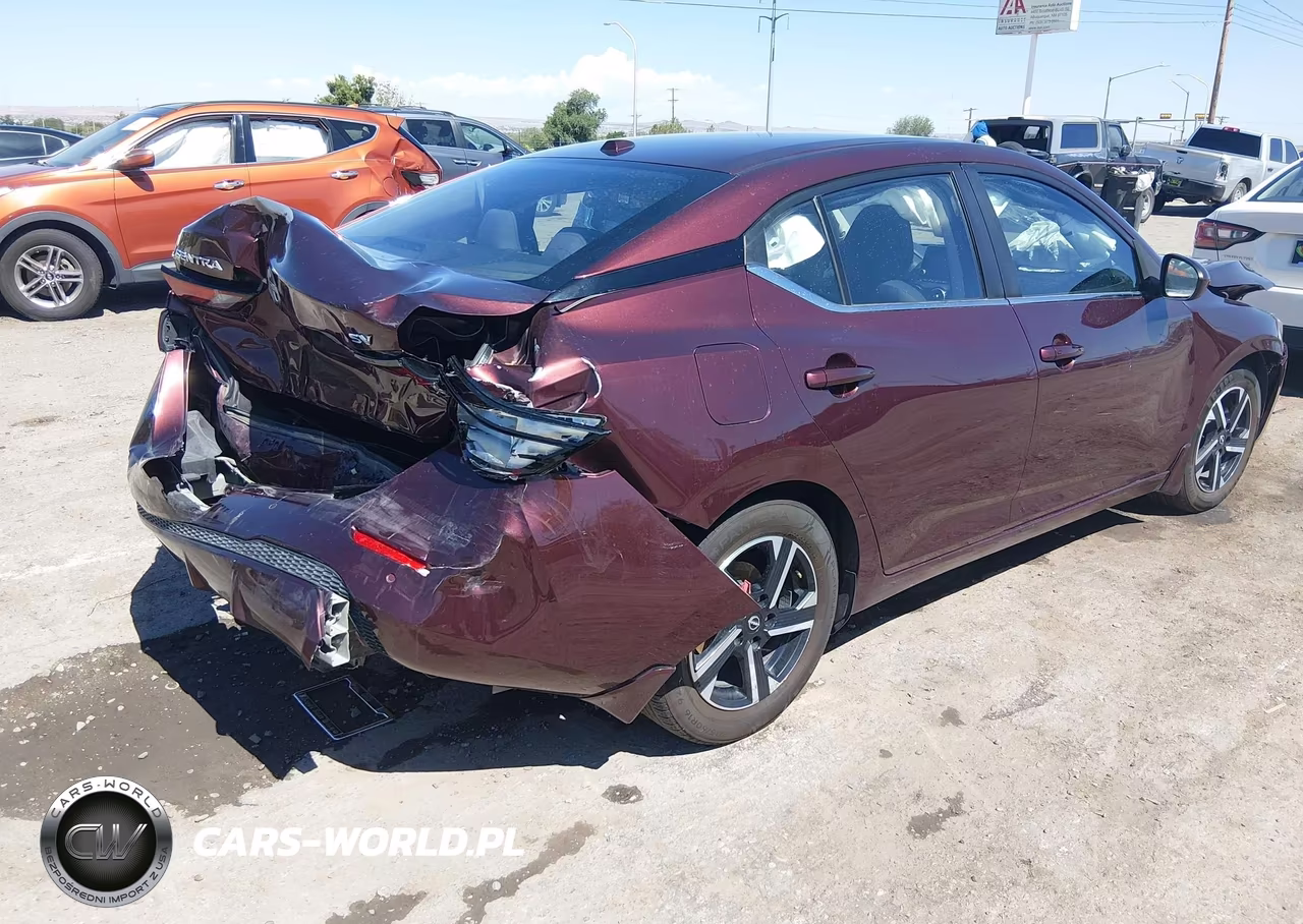 2024 Nissan Sentra Sv Xtronic Cvt VIN:3N1AB8CV1RY203828 - 4