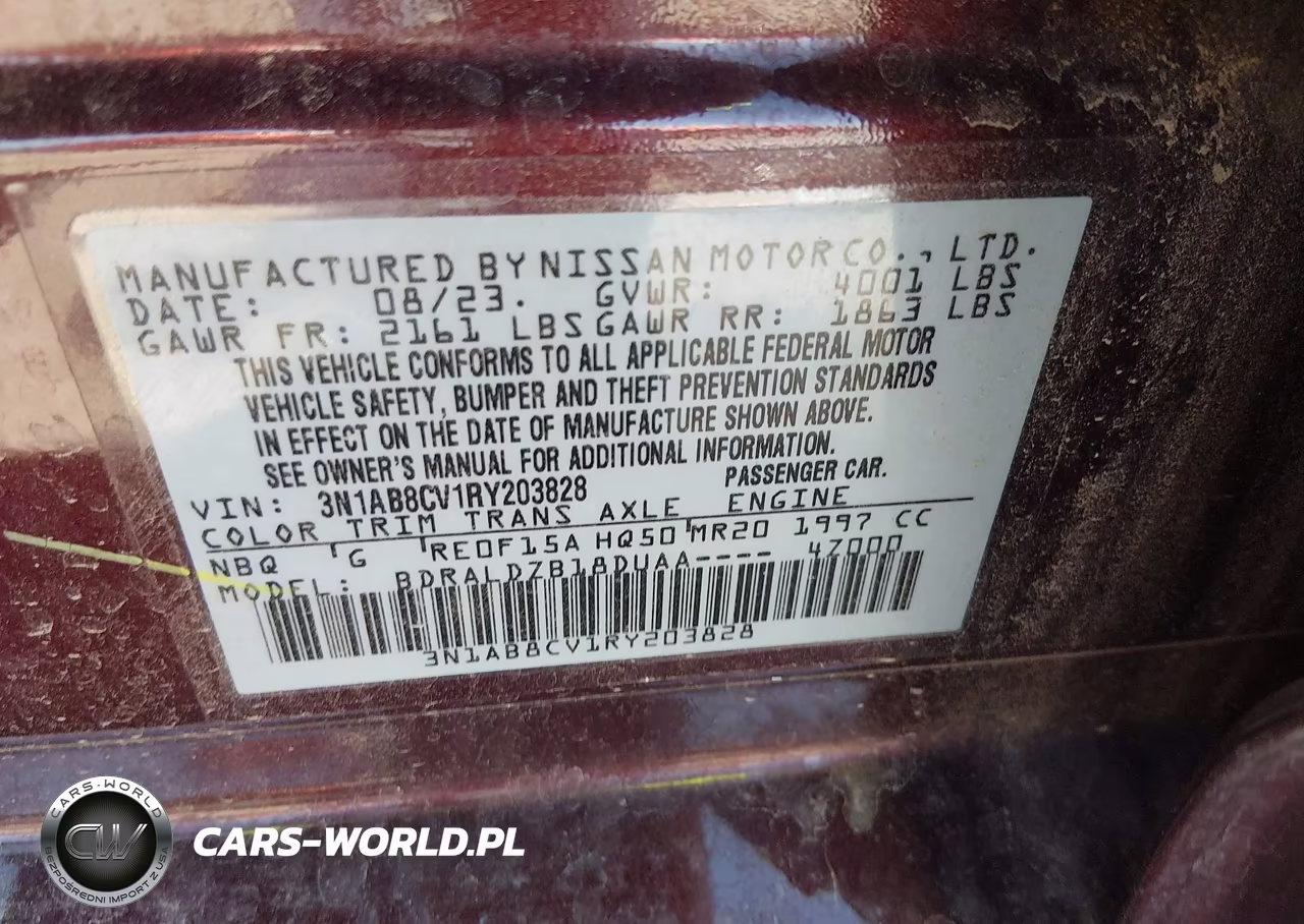 2024 Nissan Sentra Sv Xtronic Cvt VIN:3N1AB8CV1RY203828 - 9