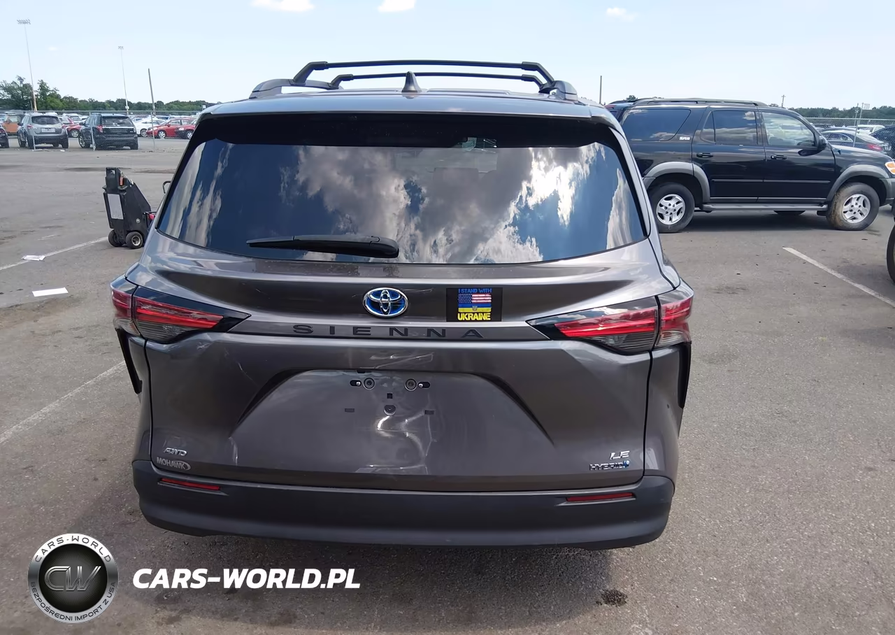 2022 Toyota Sienna Le VIN:5TDKSKFC4NS054535 - 16