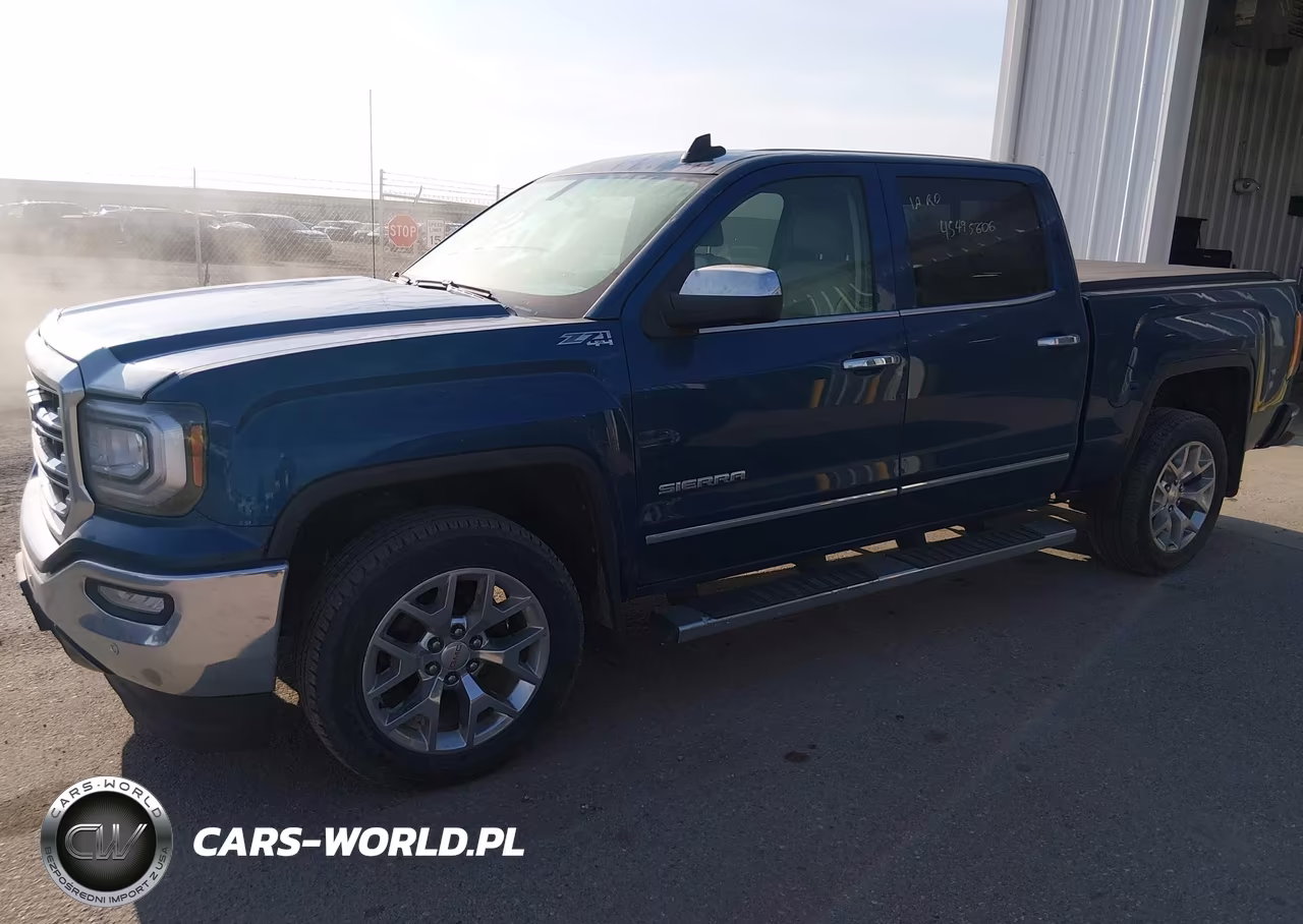 2018 GMC Sierra 1500 Slt VIN:3GTU2NEC0JG398433 - 2