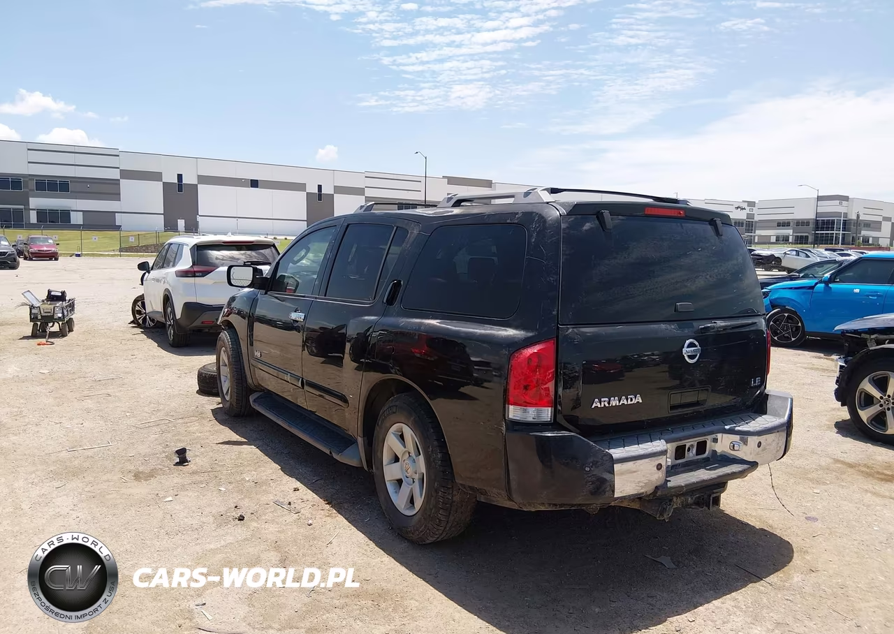 2006 Nissan Armada Le VIN:5N1AA08A16N715665 - 3