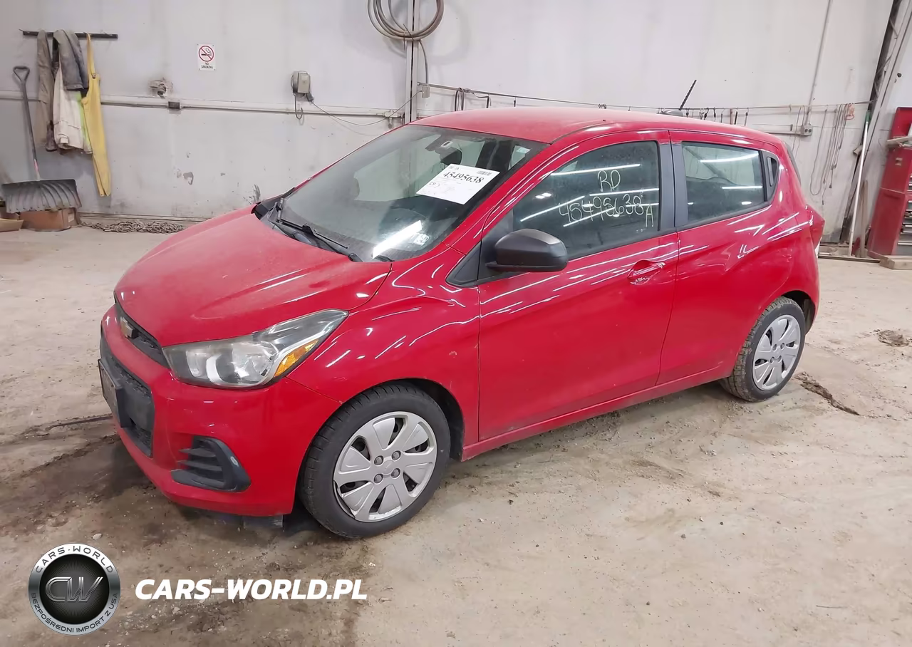 2017 Chevrolet Spark Ls Cvt VIN:KL8CB6SA2HC734030 - 2