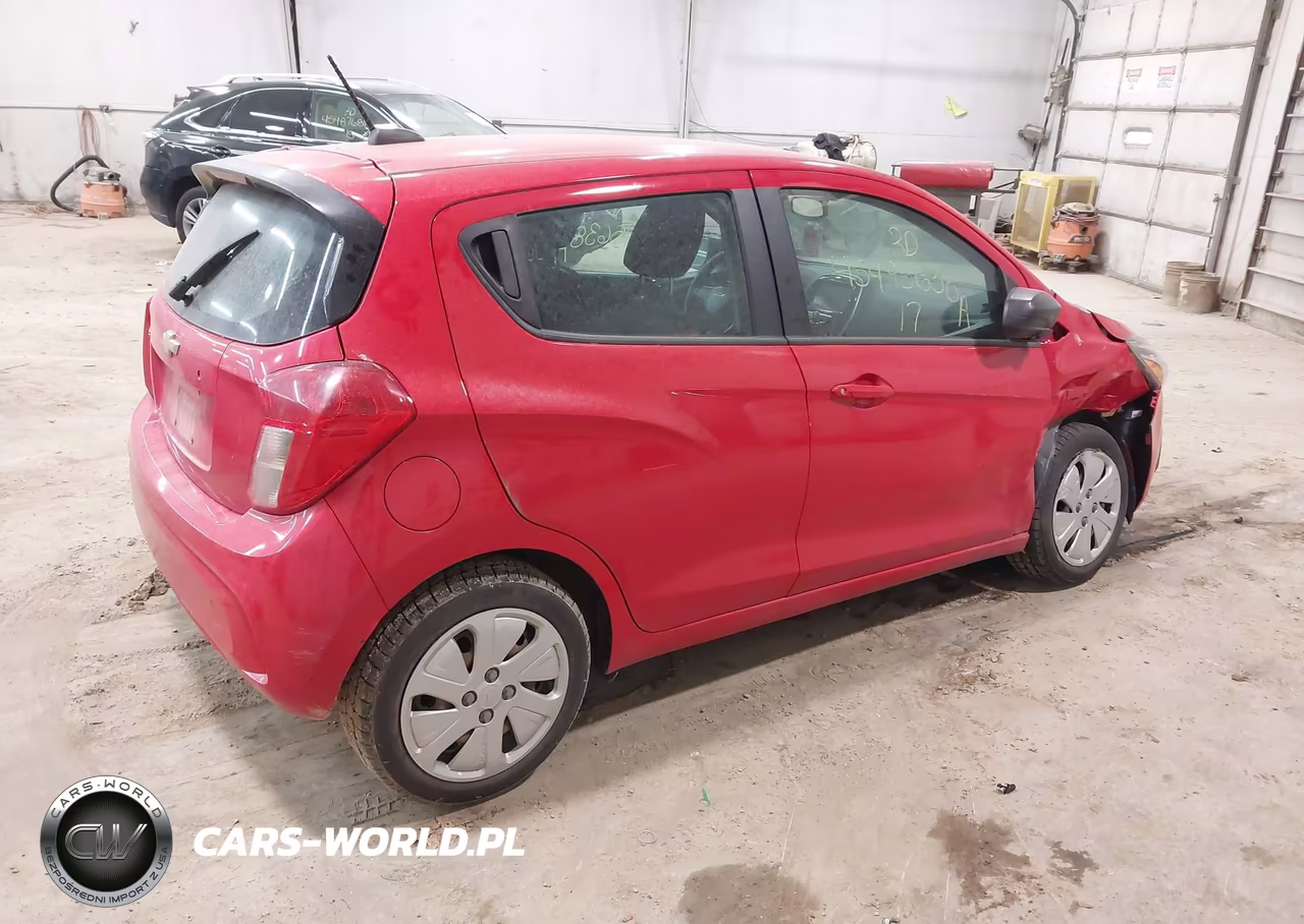 2017 Chevrolet Spark Ls Cvt VIN:KL8CB6SA2HC734030 - 4