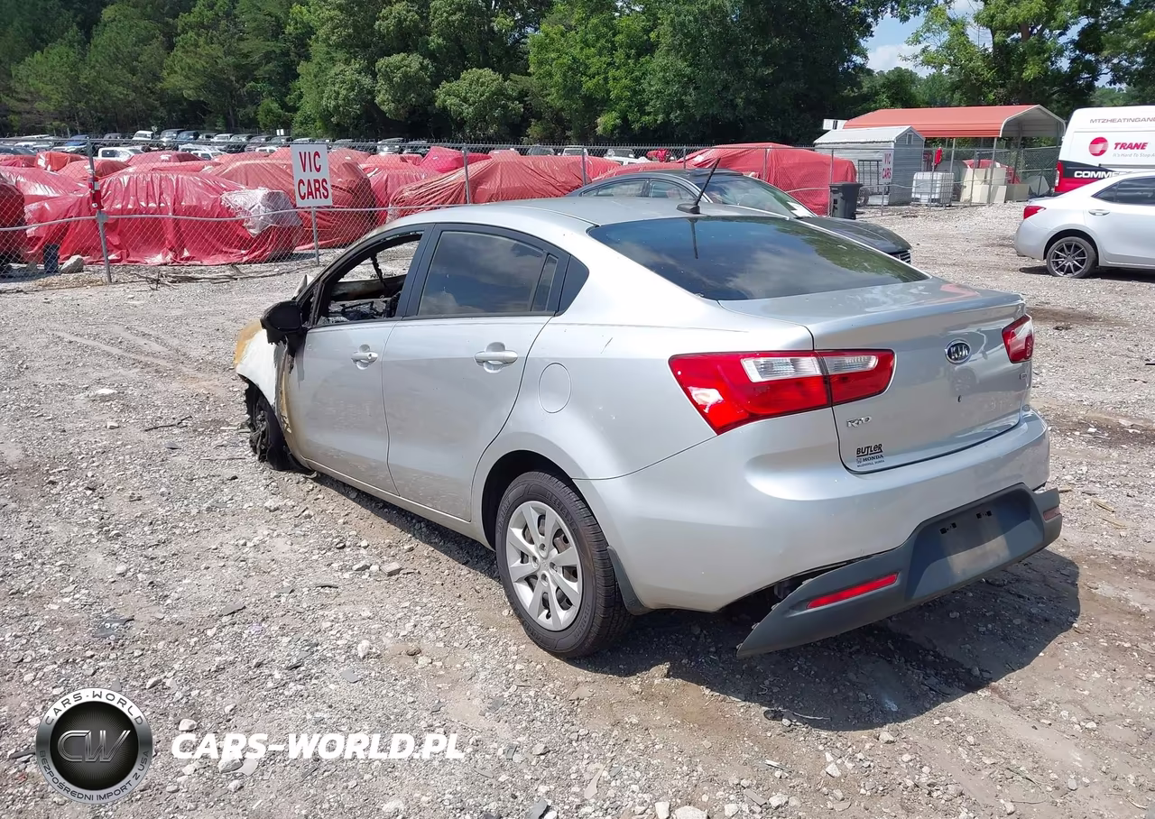 2013 Kia Rio Lx VIN:KNADM4A32D6098051 - 3
