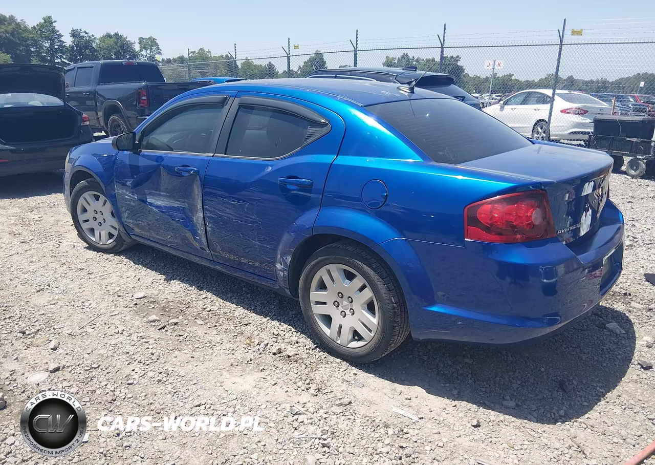 2012 Dodge Avenger Se VIN:1C3CDZAB8CN265511 - 3