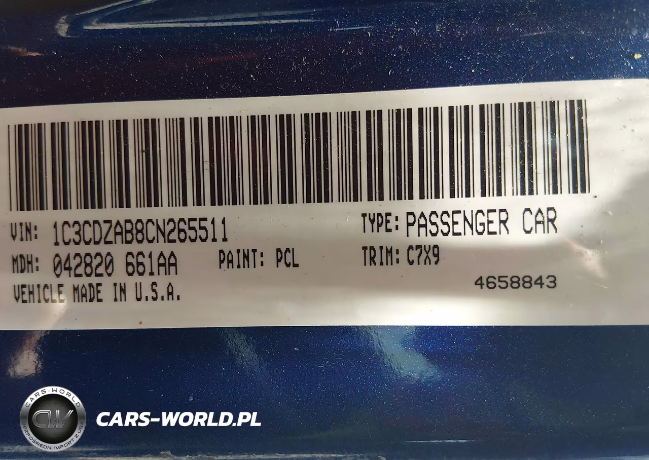 2012 Dodge Avenger Se VIN:1C3CDZAB8CN265511 - 9