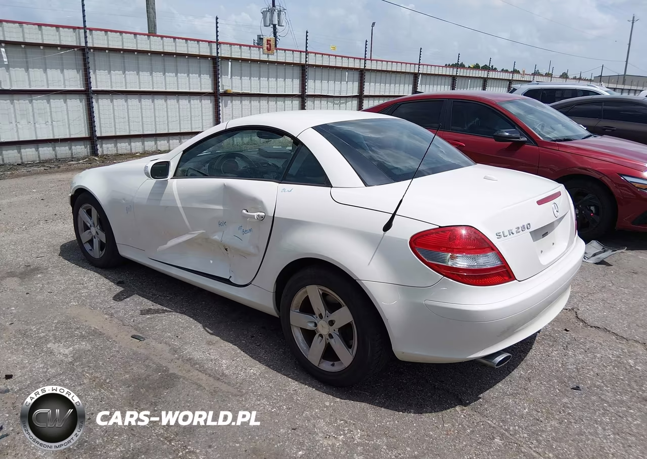 2008 Mercedes-Benz Slk 280 VIN:WDBWK54F58F183452 - 3