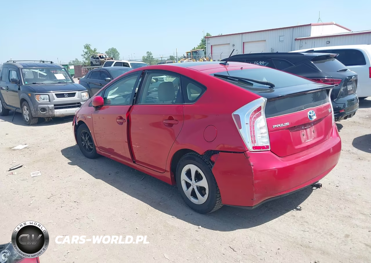 2012 Toyota Prius Three VIN:JTDKN3DU1C1557815 - 3