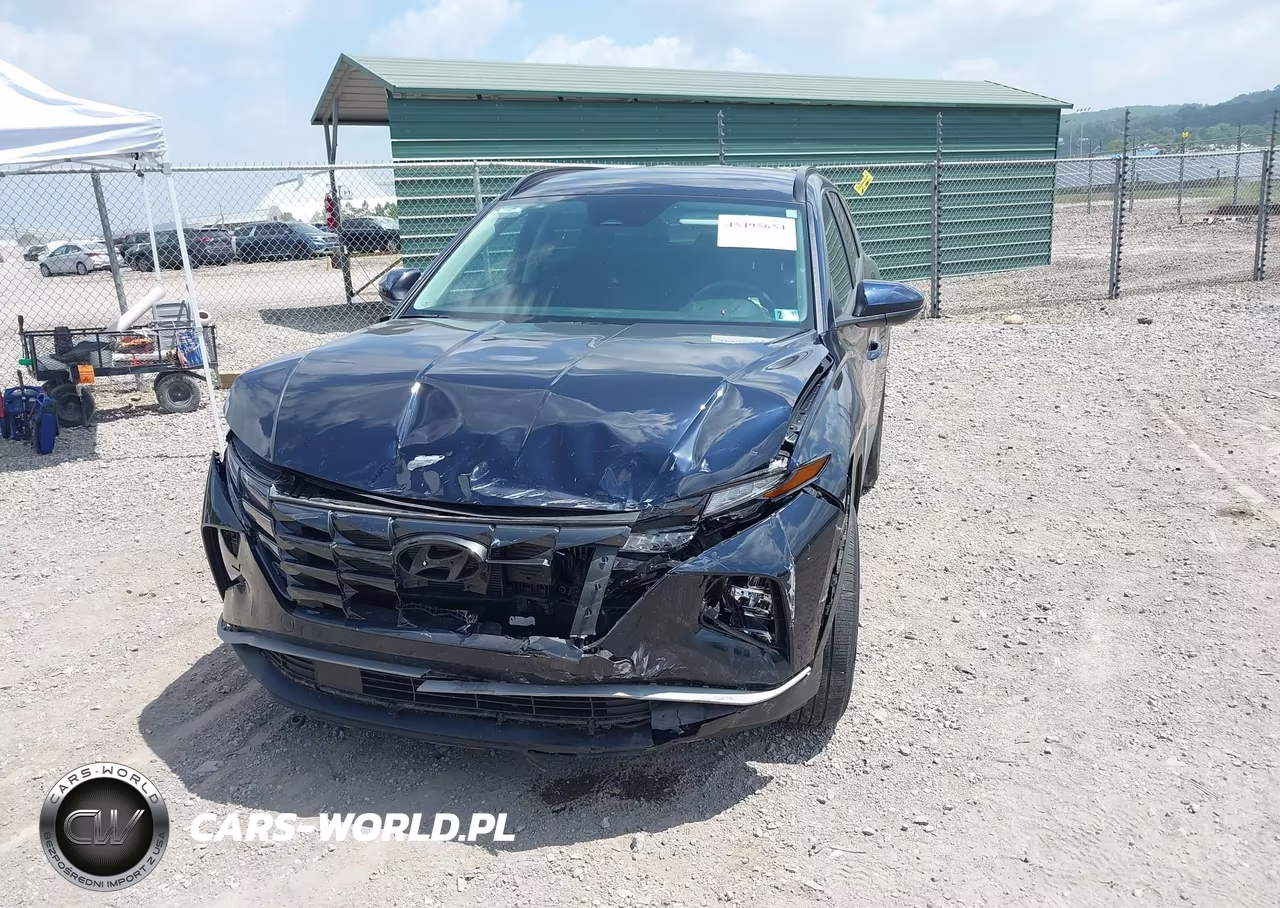 2024 Hyundai Tucson Hybrid Blue VIN:KM8JBCD10RU210747 - 2