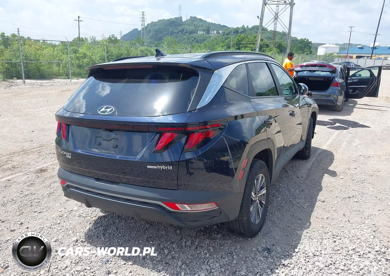 2024 Hyundai Tucson Hybrid Blue VIN:KM8JBCD10RU210747 - 4