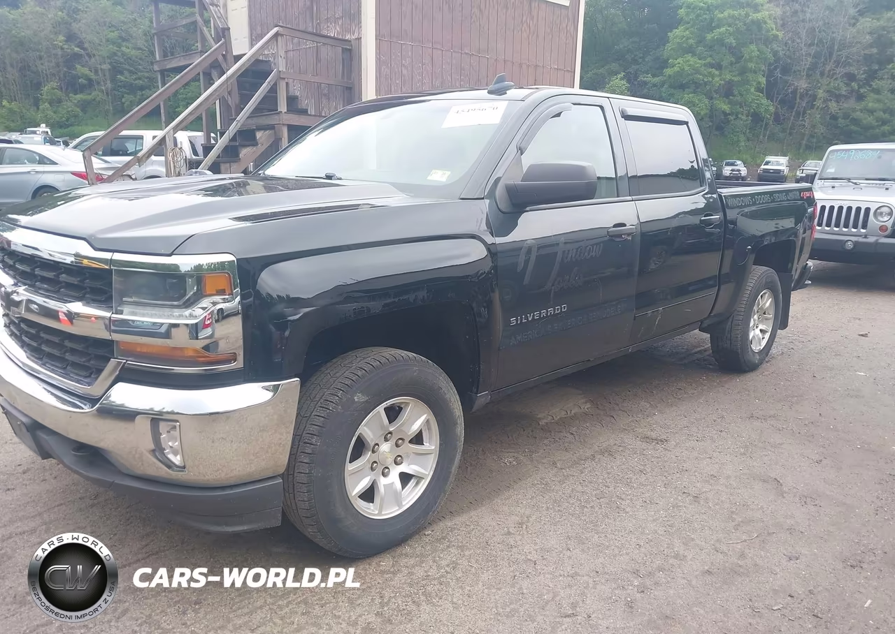 2018 Chevrolet Silverado 1500 1Lt VIN:3GCUKREC3JG169333 - 2