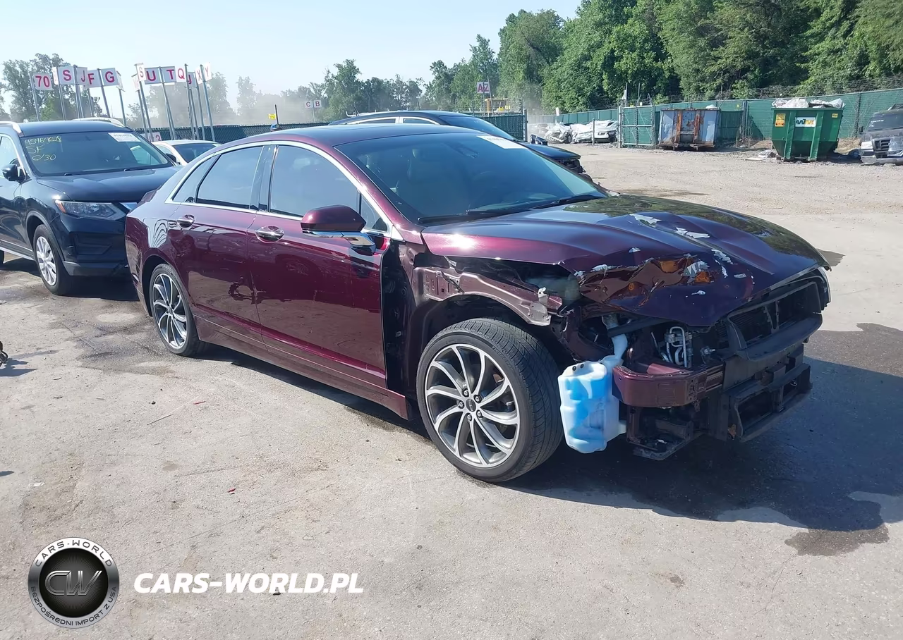2018 Lincoln Mkz Reserve VIN:3LN6L5F94JR619704 - 1
