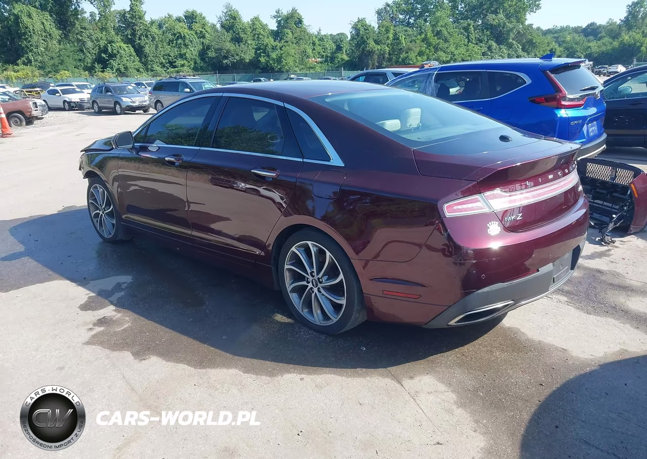 2018 Lincoln Mkz Reserve VIN:3LN6L5F94JR619704 - 3
