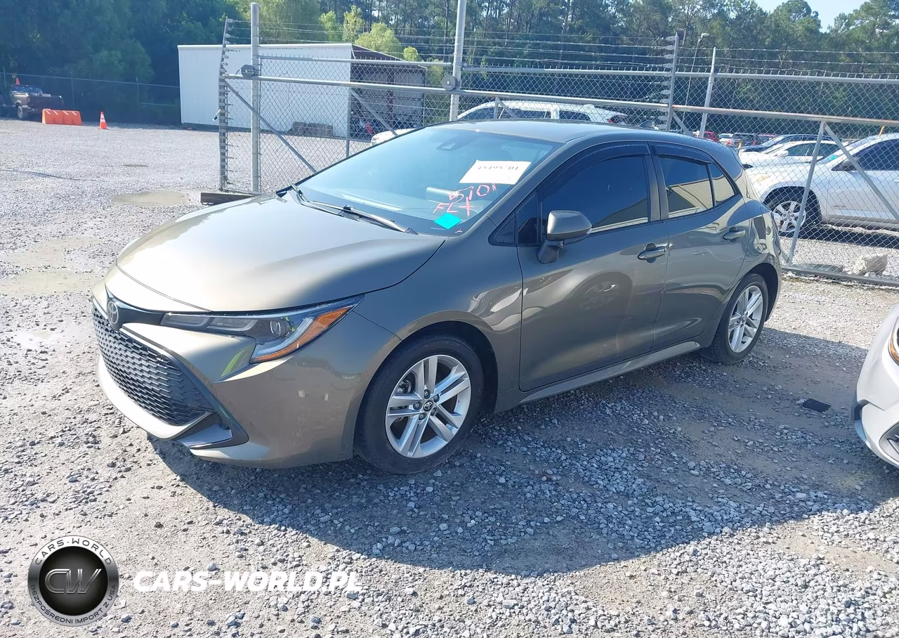 2019 Toyota Corolla Se VIN:JTNK4RBE2K3041236 - 2