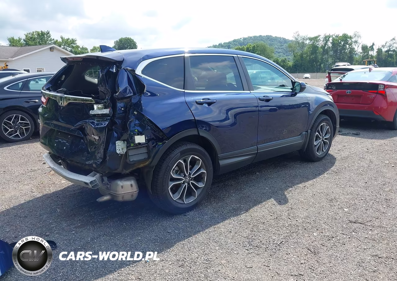 2020 Honda Cr-V Awd Ex VIN:2HKRW2H56LH630646 - 4