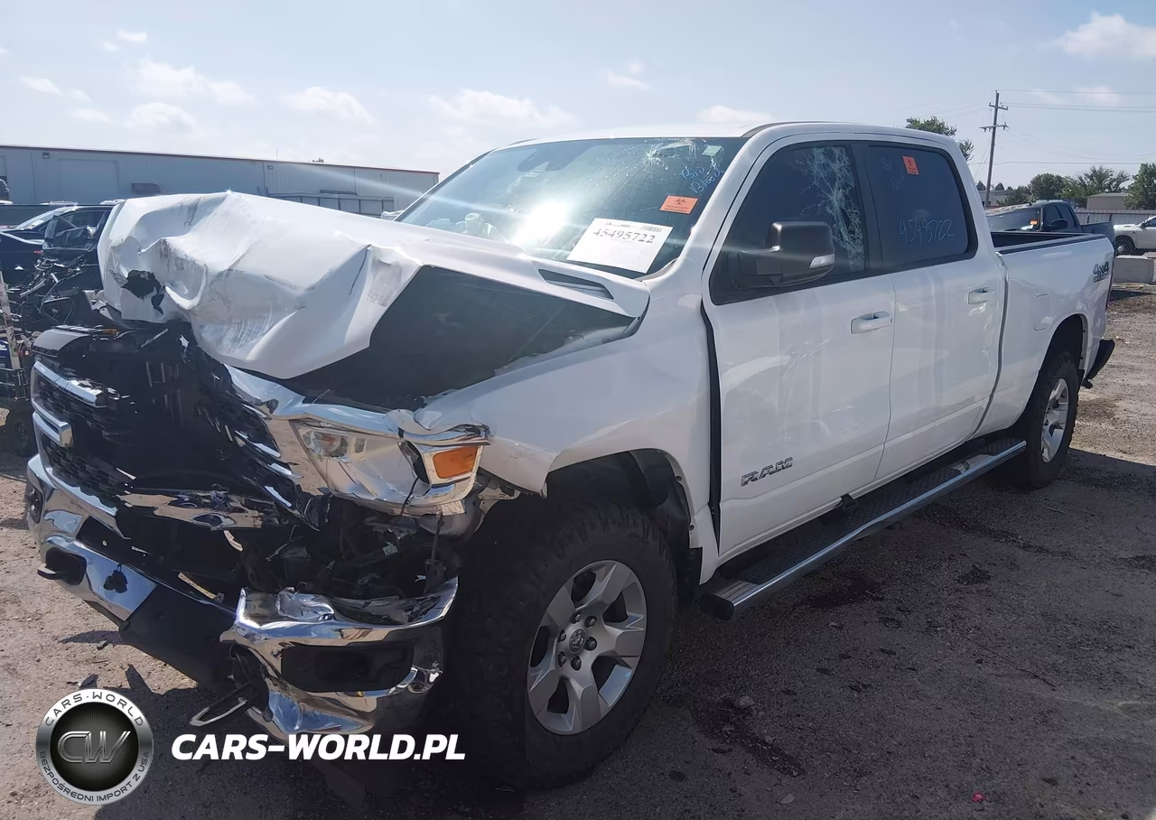 2022 Ram 1500 Big Horn 4X4 6'4 Box VIN:1C6SRFMT8NN433086 - 2