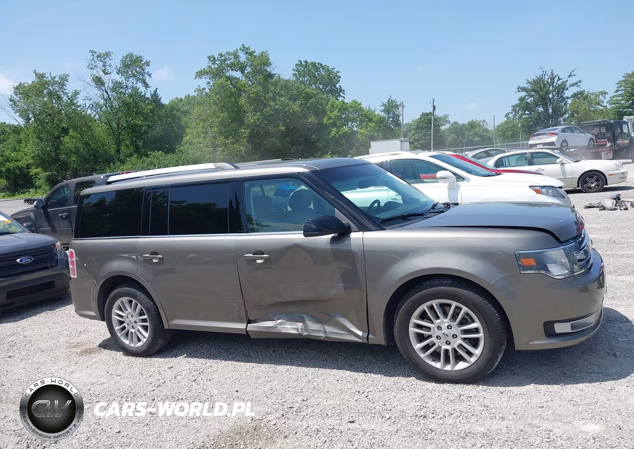 2014 Ford Flex Sel VIN:2FMHK6C80EBD16971 - 13