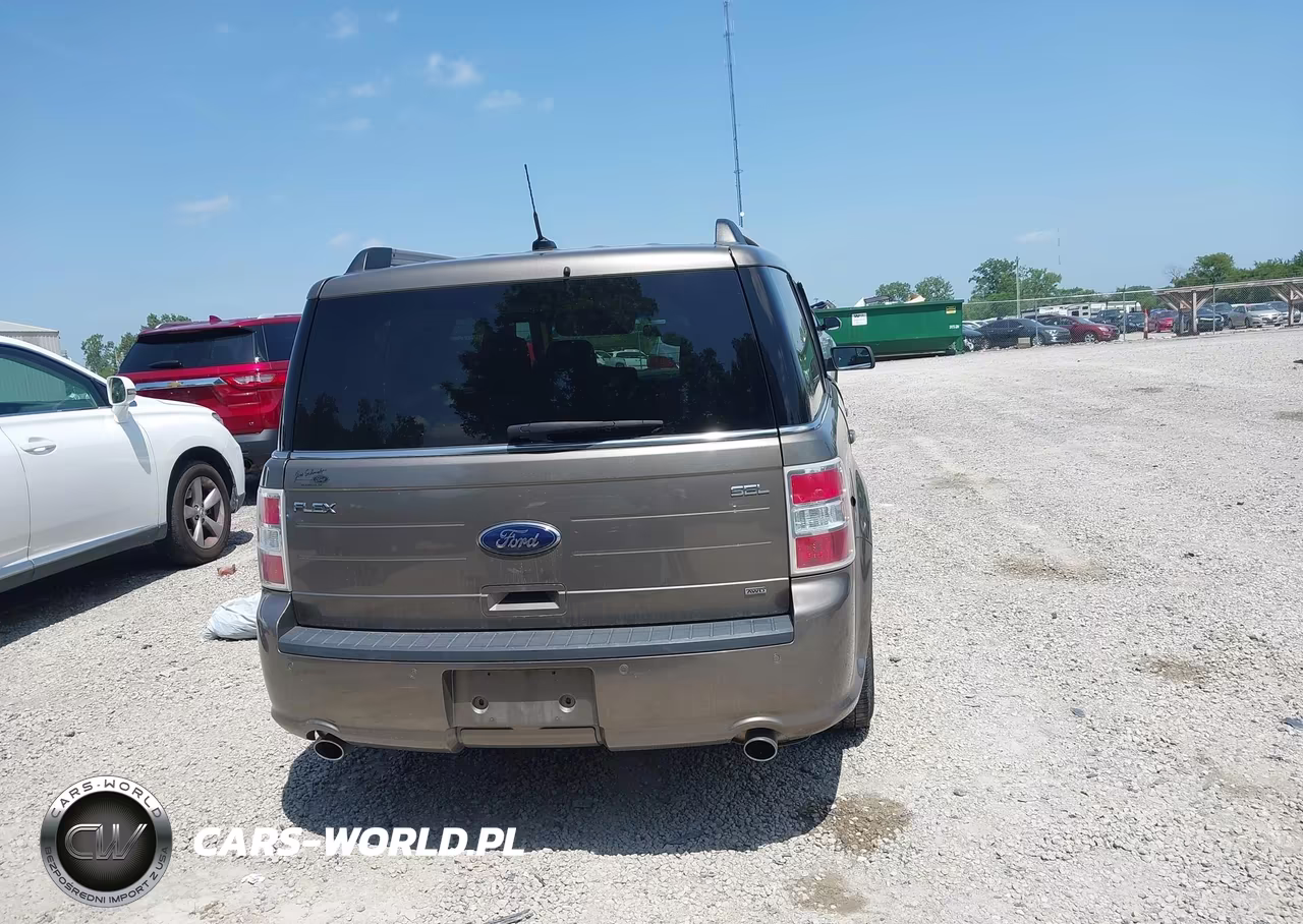 2014 Ford Flex Sel VIN:2FMHK6C80EBD16971 - 16