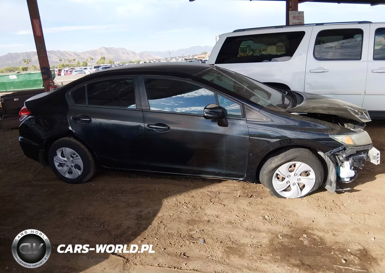 2013 Honda Civic Lx VIN:2HGFB2F5XDH524679 - 12