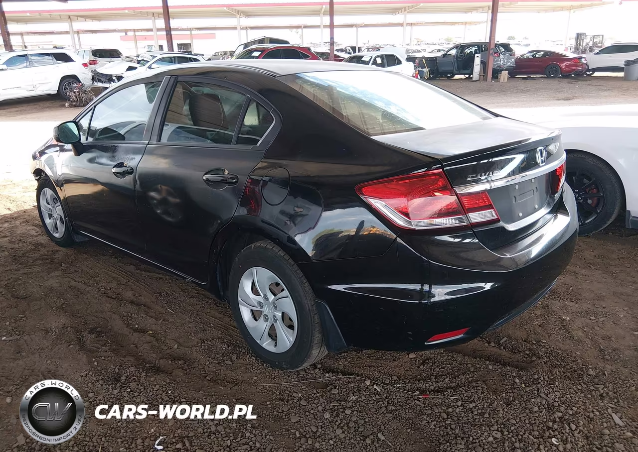 2013 Honda Civic Lx VIN:2HGFB2F5XDH524679 - 3