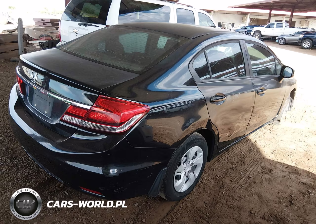2013 Honda Civic Lx VIN:2HGFB2F5XDH524679 - 4