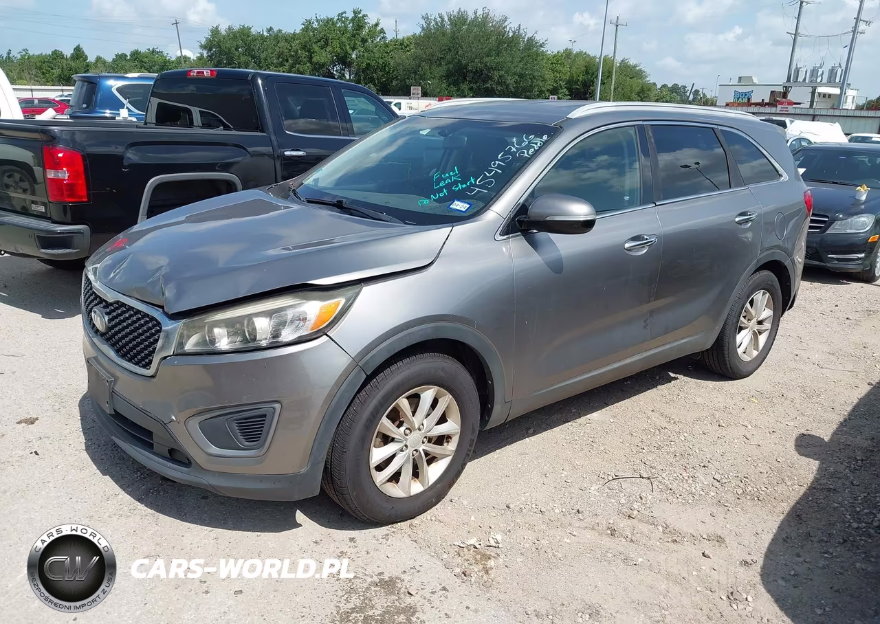 2016 Kia Sorento 3.3L Lx VIN:5XYPG4A58GG110441 - 2