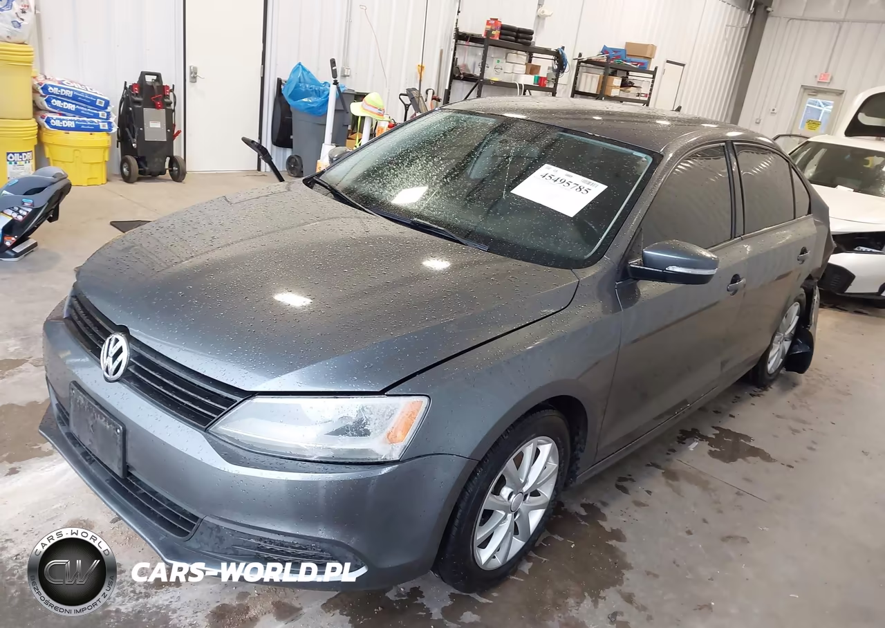 2012 Volkswagen Jetta 2.5L Se VIN:3VWBP7AJXCM004320 - 2