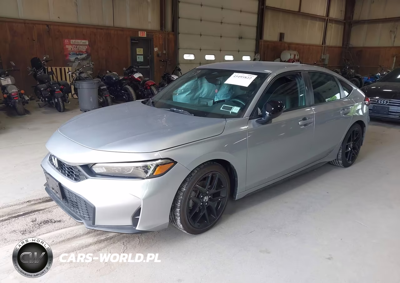 2025 Honda Civic Sedan Sport VIN:19XFL2H85SE002845 - 2
