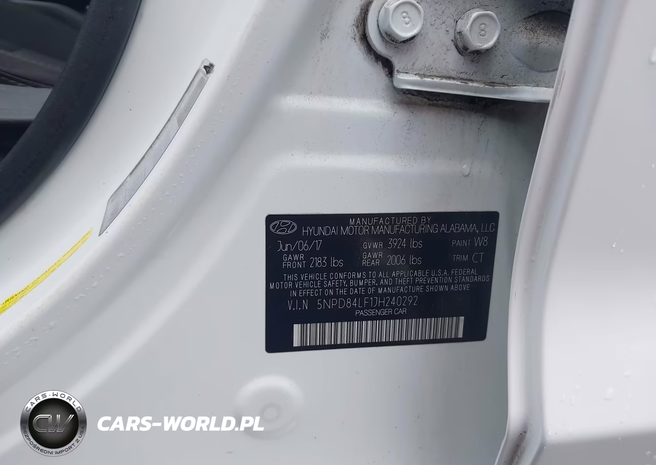 2018 Hyundai Elantra Sel VIN:5NPD84LF1JH240292 - 9