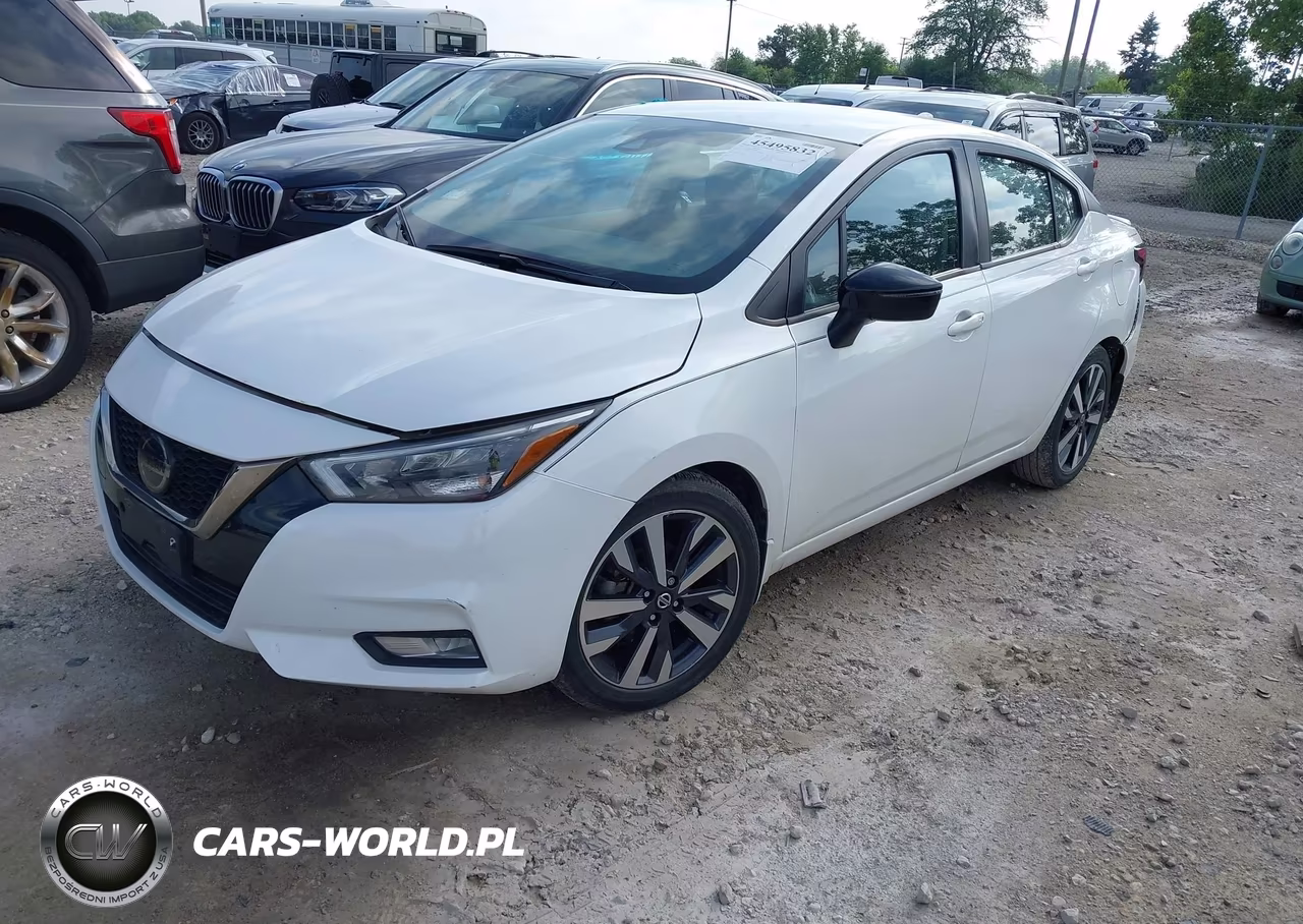 2021 Nissan Versa Sr Xtronic Cvt VIN:3N1CN8FVXML818492 - 2