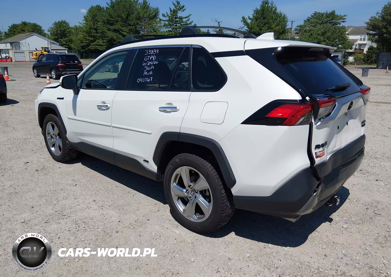 2020 Toyota Rav4 Hybrid Limited VIN:JTMDWRFV8LJ040767 - 3