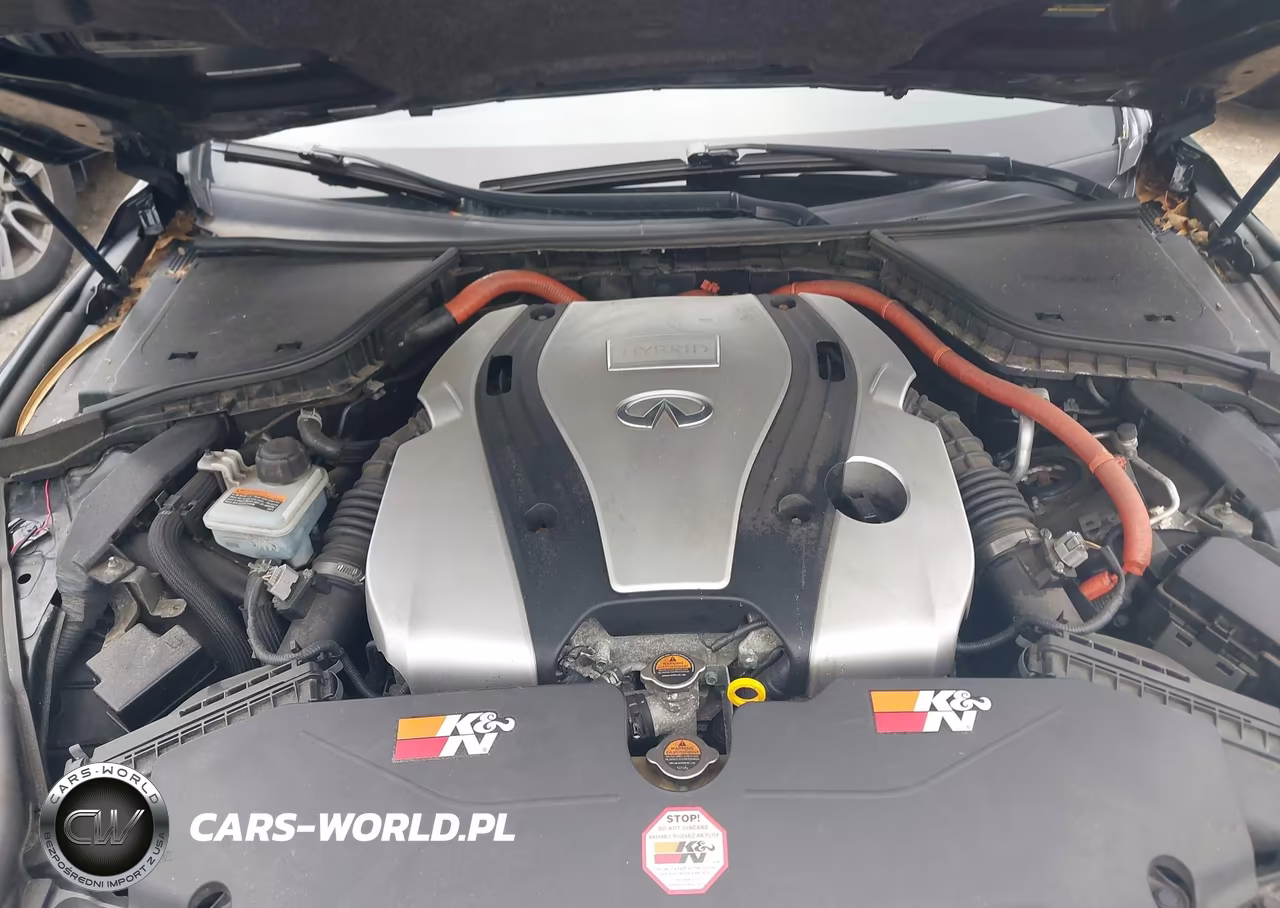 2014 Infiniti Q50 Hybrid Sport VIN:JN1AV7AR0EM701393 - 10