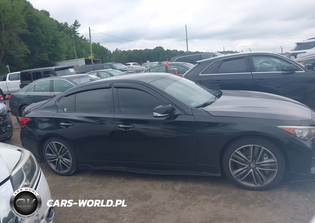 2014 Infiniti Q50 Hybrid Sport VIN:JN1AV7AR0EM701393 - 13