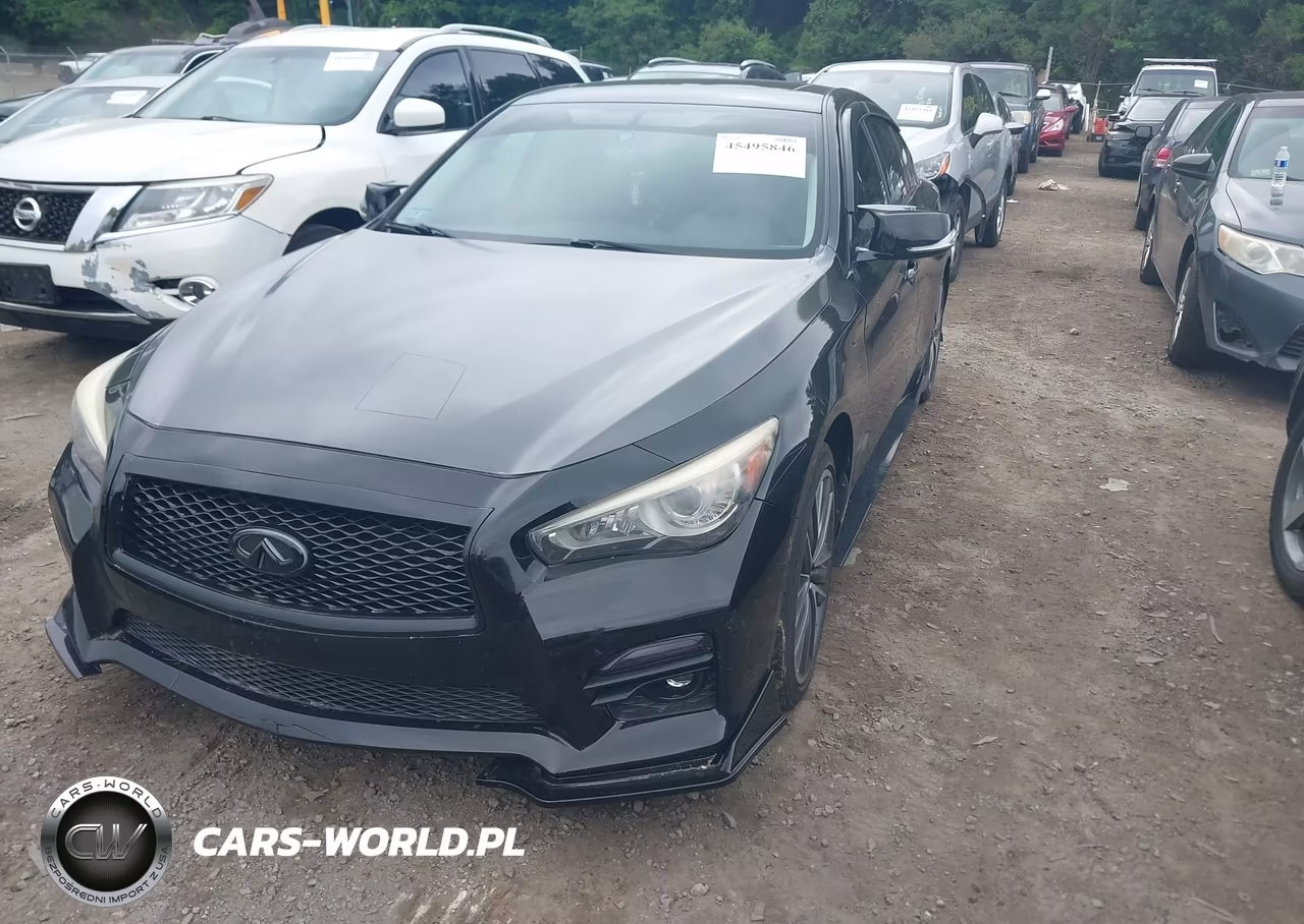 2014 Infiniti Q50 Hybrid Sport VIN:JN1AV7AR0EM701393 - 2