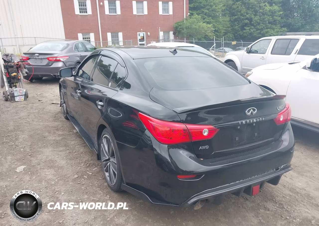 2014 Infiniti Q50 Hybrid Sport VIN:JN1AV7AR0EM701393 - 3