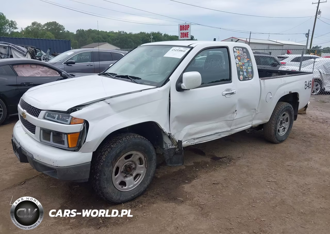 2012 Chevrolet Colorado Work Truck VIN:1GCJTBFE2C8162616 - 2