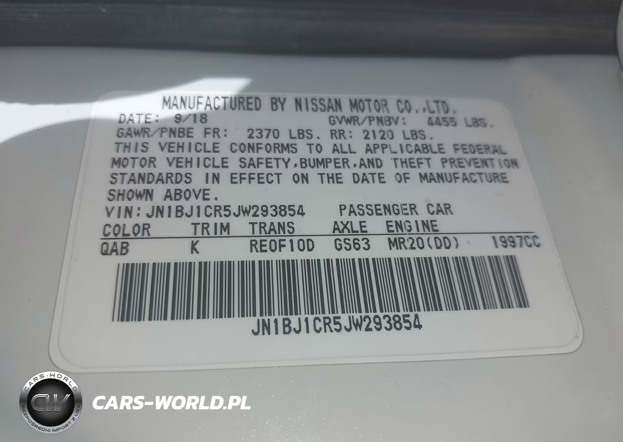 2018 Nissan Rogue Sport Sl VIN:JN1BJ1CR5JW293854 - 9