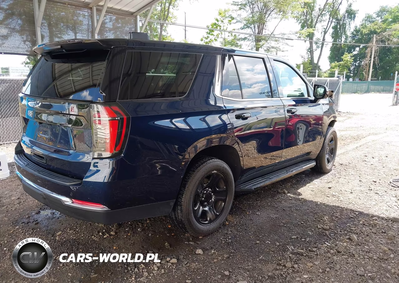 2025 Chevrolet Tahoe Police VIN:1GNS5UED8SR338846 - 4