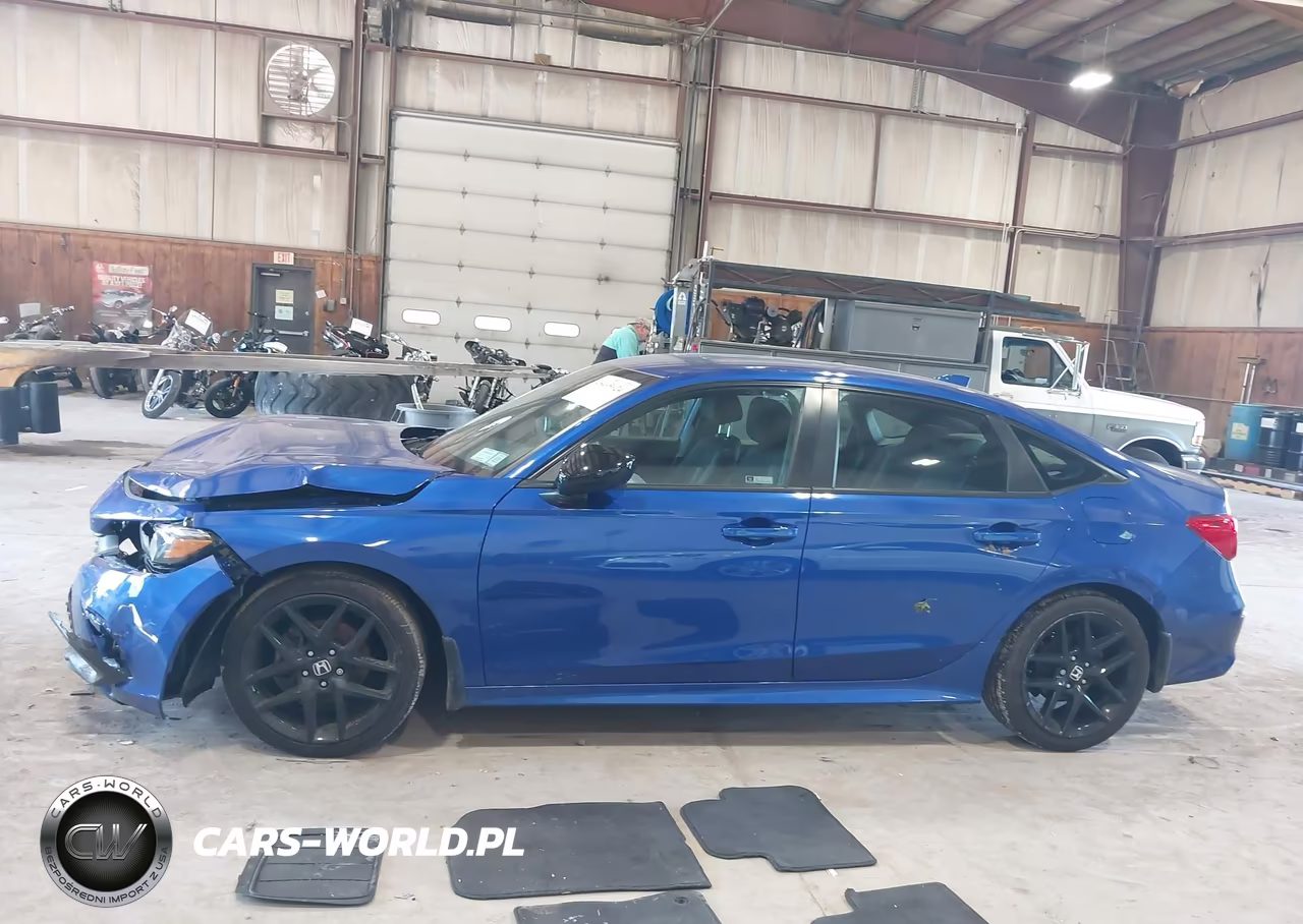 2022 Honda Civic Sport VIN:2HGFE2F54NH599998 - 14
