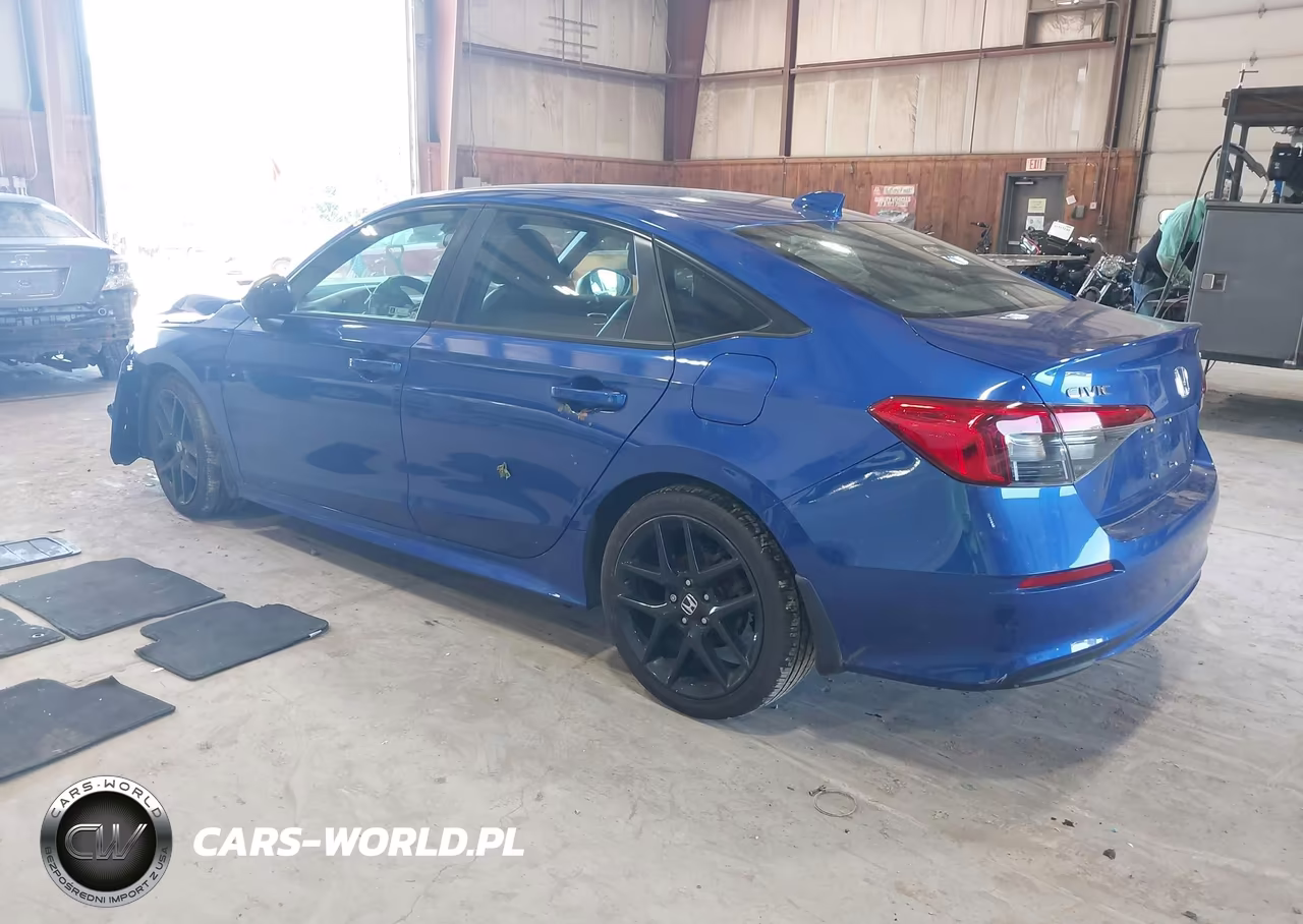 2022 Honda Civic Sport VIN:2HGFE2F54NH599998 - 3