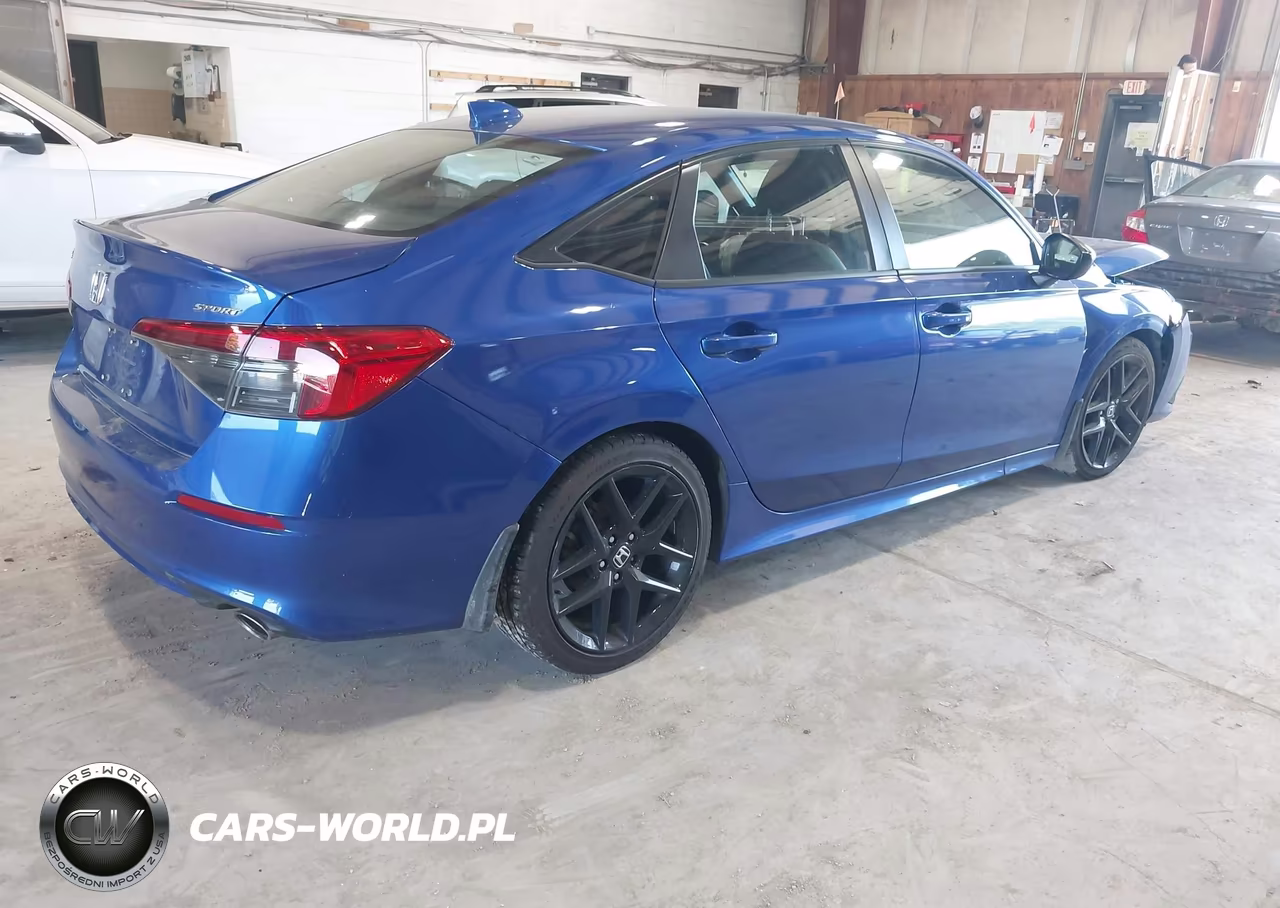 2022 Honda Civic Sport VIN:2HGFE2F54NH599998 - 4